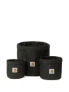 Carhartt Wip  Canvas Planter Set Olive In Black