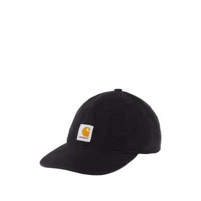 Carhartt Wip Selby Canvas Cap In Black