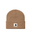 Carhartt Cappello Ashley Beanie Peanut In Brown