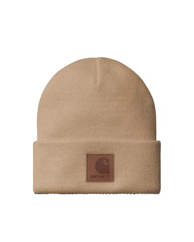 Carhartt Cappello Eldon Beanie Dusty H Brown In Green