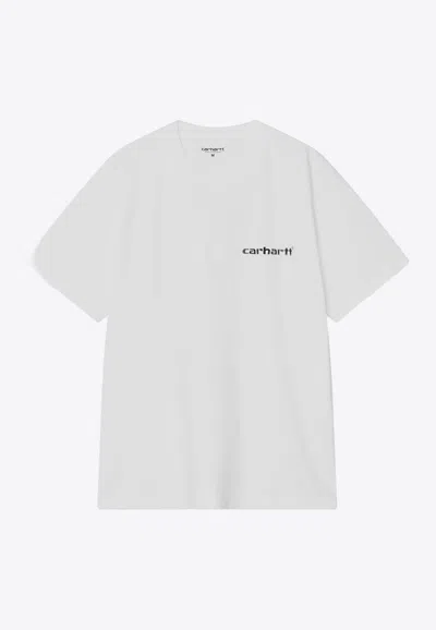 Carhartt Caps Oversized T-shirt In White
