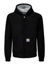 Carhartt Car-lux Hooded Jacket In Black