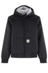 Carhartt Car Lux Hooded Jacket In Gray