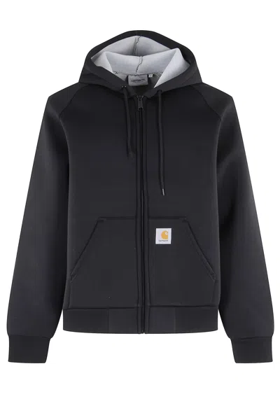 Carhartt Car Lux Hooded Jacket In Gray