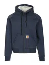 Carhartt Wip Car Lux Jupiter Hooded Jacket In Blue
