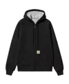Carhartt Active Liner Fleece Hooded Jacket In Black