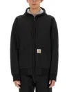 Carhartt Car-lux Hooded Jacket In Black