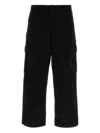Carhartt Wip Pantalone Cole Cargo Lane Popelin In Black