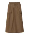 Carhartt Cargo Maxi Skirt In Brown