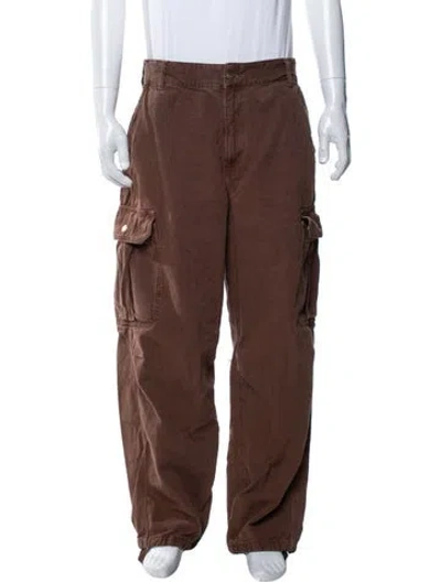 Pre-owned Carhartt Cargo Pants In Brown