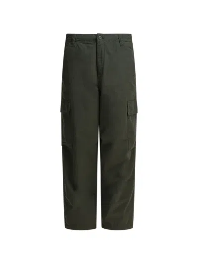 Carhartt Cargo Trousers With Multiple Pockets In Black