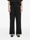 Carhartt Cargo-pocket Trousers In Black