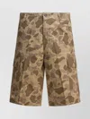 Carhartt Cargo Shorts Featuring Multiple Pockets In Brown