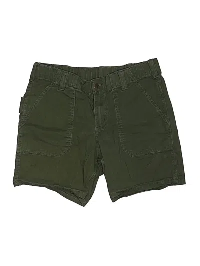 Pre-owned Carhartt Cargo Shorts In Green