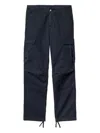 Carhartt Cargo Side-pocket Trousers In Blue