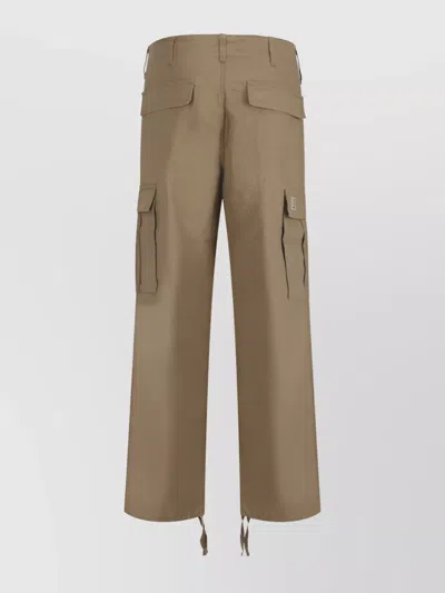 Carhartt Cargo Trousers Drawstring Hem In Gray
