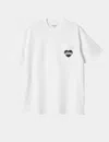 Carhartt Carhart Wip Amour Pocket T-shirt In White