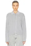 Carhartt Carter Sweater Jacket In Gray