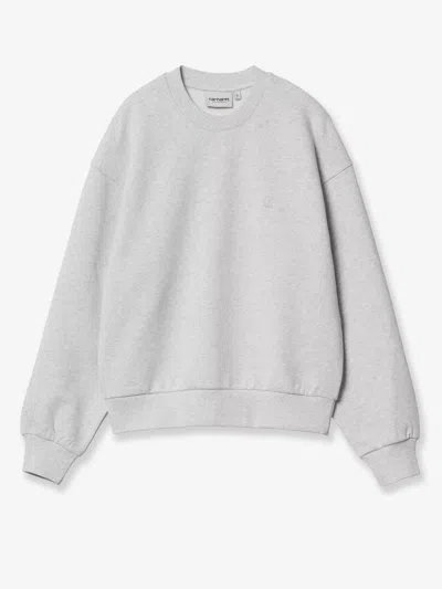 Carhartt Casey Cotton Sweatshirt In Gray