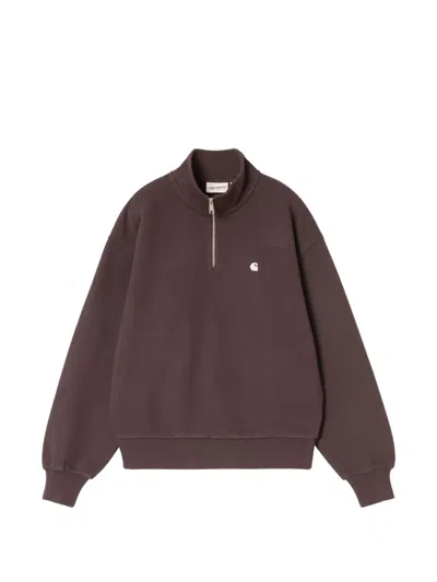 Carhartt Casey High-neck Sweat In Pink