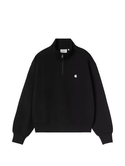 Carhartt Casey High-neck Sweat In Black