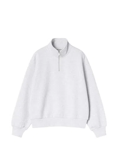 Carhartt Casey High-neck Sweatshirt In Gray