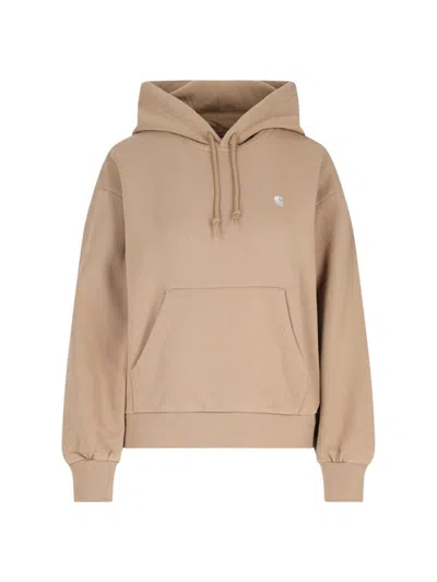 Carhartt "casey" Hoodie In Brown