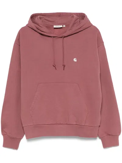 Carhartt Casey Hoodie In Pink
