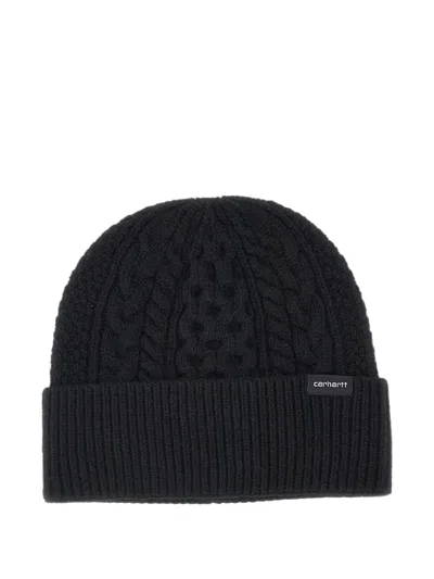 Carhartt Caster Beanie Hat In Black