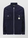Carhartt Casual Corduroy Jacket Button Cuffs In Blue