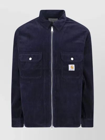CARHARTT CASUAL CORDUROY JACKET BUTTON CUFFS