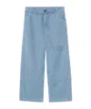 Carhartt Wip Frosted Bleu Garrison Pants In Blue