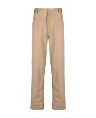 Carhartt Casual Pants With Waist And Loop Straps In Nude