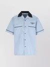 Carhartt Casual Shirt With Contrast Collar And Pockets In Blue