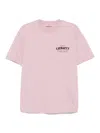 Carhartt Catalogue C Logo T-shirt In Pink