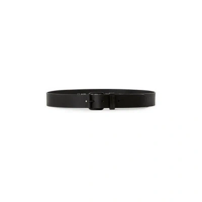 Carhartt Ceinture En Cuir In Black