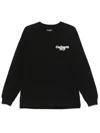 Carhartt Mens Black Wiptopia Relaxed-fit Cotton-blend Sweatshirt In Black
