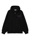 Carhartt Hooded Think Tank Sweatshirt In Black
