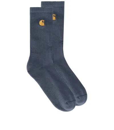 Carhartt Chase Angelite Socks In Blue