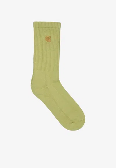 Carhartt Chase Ankle Socks In Green