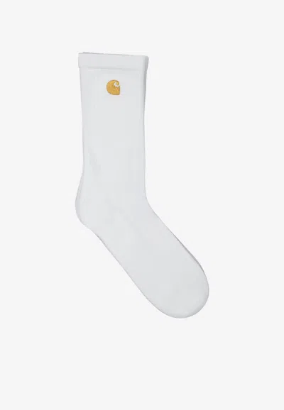 Carhartt Chase Ankle Socks In White