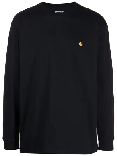 Carhartt Chase Cotton Jumper In Blau