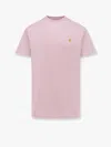 Carhartt Pastel Pink Cotton Chase T-shirt