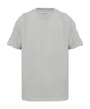 Carhartt Chase Cotton T-shirt In Gray