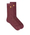 CARHARTT CHASE DUSTY FUCHSIA SOCKS