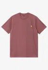 Carhartt Carhart Wip Chase T-shirt In Pink