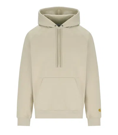 CARHARTT CHASE FLEUR DE SEL HOODIE