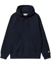 Carhartt Chase Hooded Sweatshirt In Black