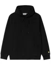 Carhartt Chase Hooded Sweatshirt In Black