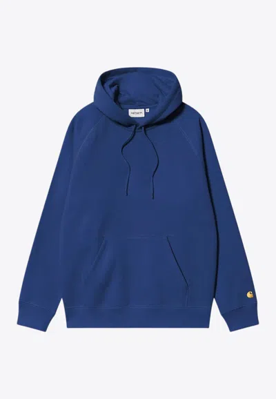 Carhartt Chase Hooded Sweatshirt In Blue